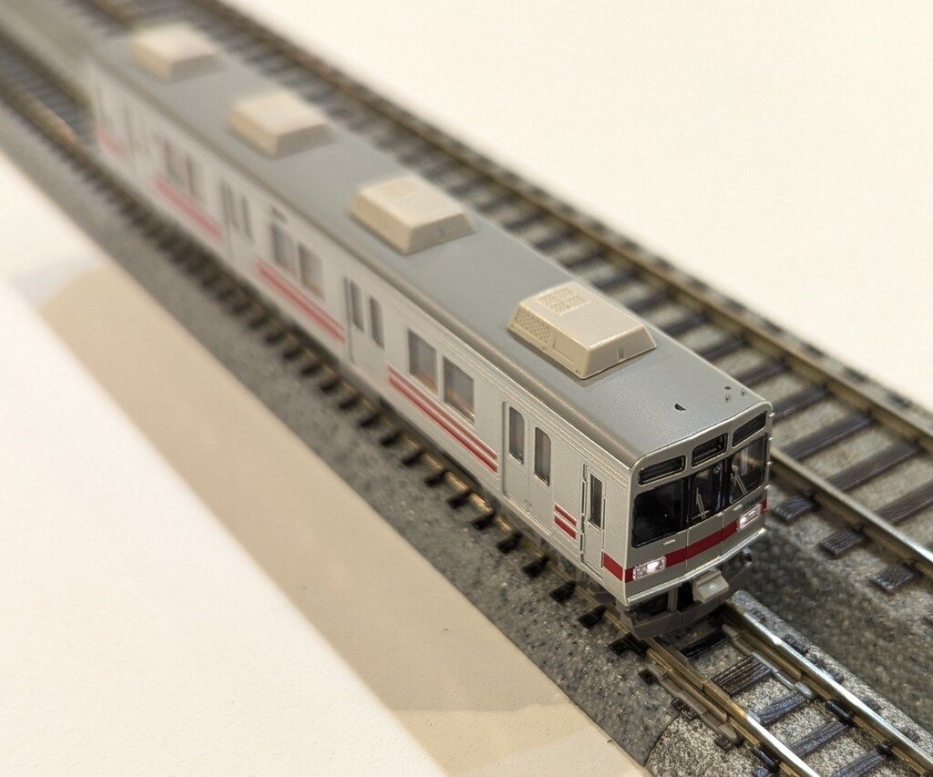 グリーンマックス Nゲージ 富山地方鉄道17480形 (前面赤帯・第4編成) 2