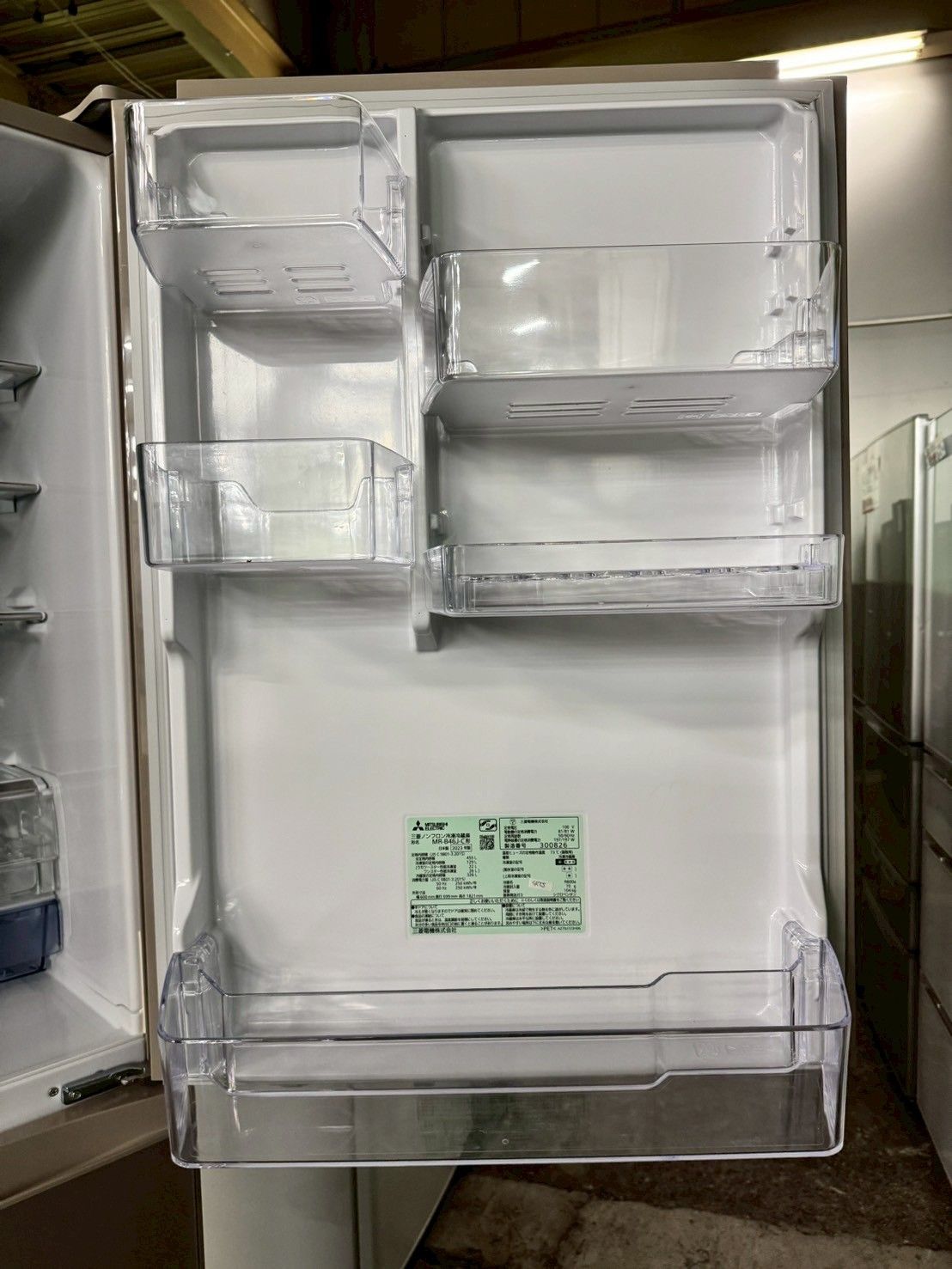 大阪送料無料☆3か月保障付き☆冷蔵庫☆三菱☆5ドア☆2023年☆MR-B46J