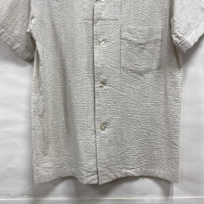 【FULL COUNT】フルカウント イタリアンカラー シアサッカー半袖シャツ FULLCOUNT - 【FULL COUNT】フルカウント イタリアンカラー シア