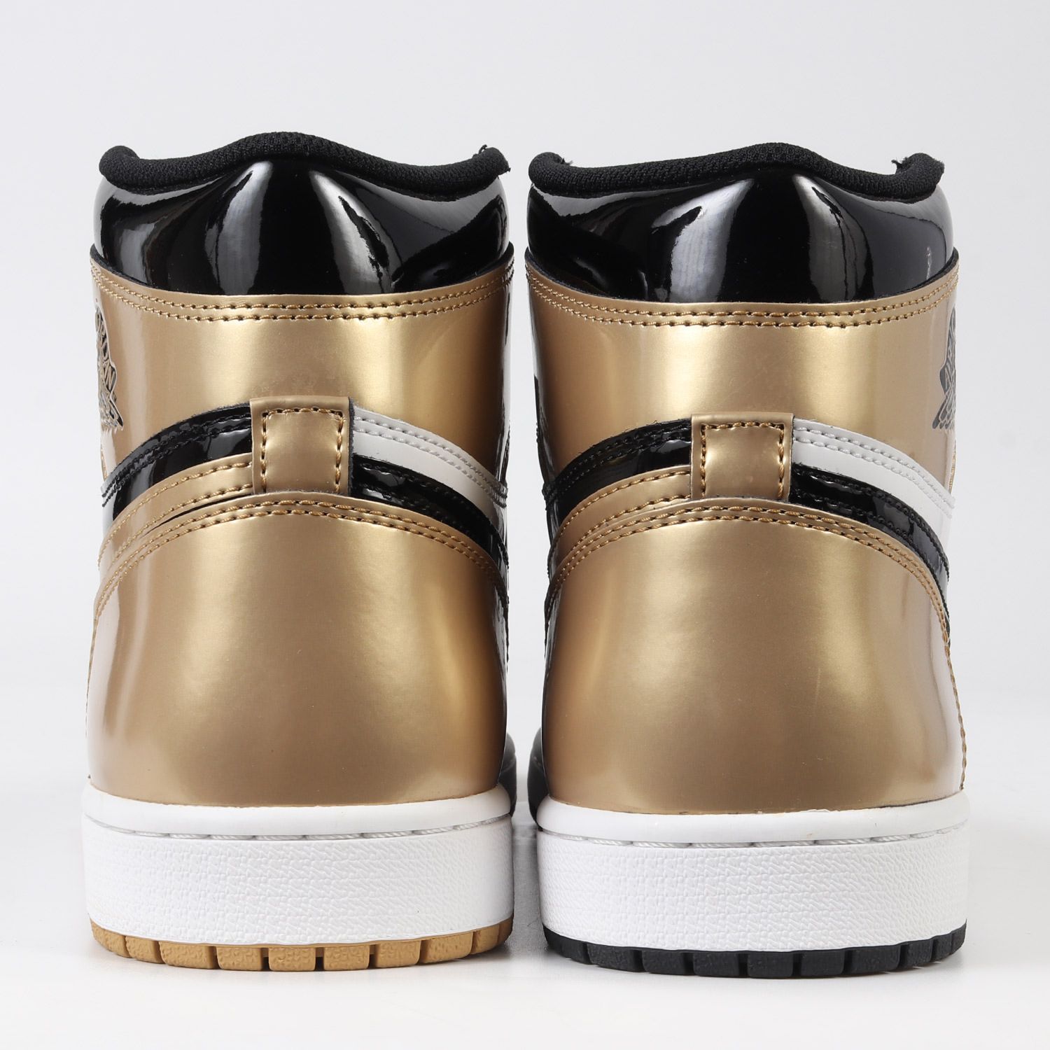 NIKE ナイキ AIR JORDAN 1 RETRO HIGH OG NRG GOLD TOP 3 (861428-001) 2017年 エアジョーダン1 レトロ ハイ ゴールド トップ3 パテント ブラック メタリックゴールド サイズ：US10.5 28.5cm スニーカー【メンズ】 NIKE ナイキ AIR JORDAN 1 RETRO HIGH OG NRG GOLD TOP 3 (861428-001