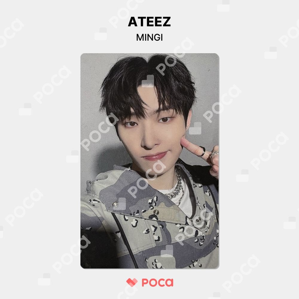 ATEEZ ミンギ トレカ NOT OKAY UNIVERSAL MUSIC STORE 公式