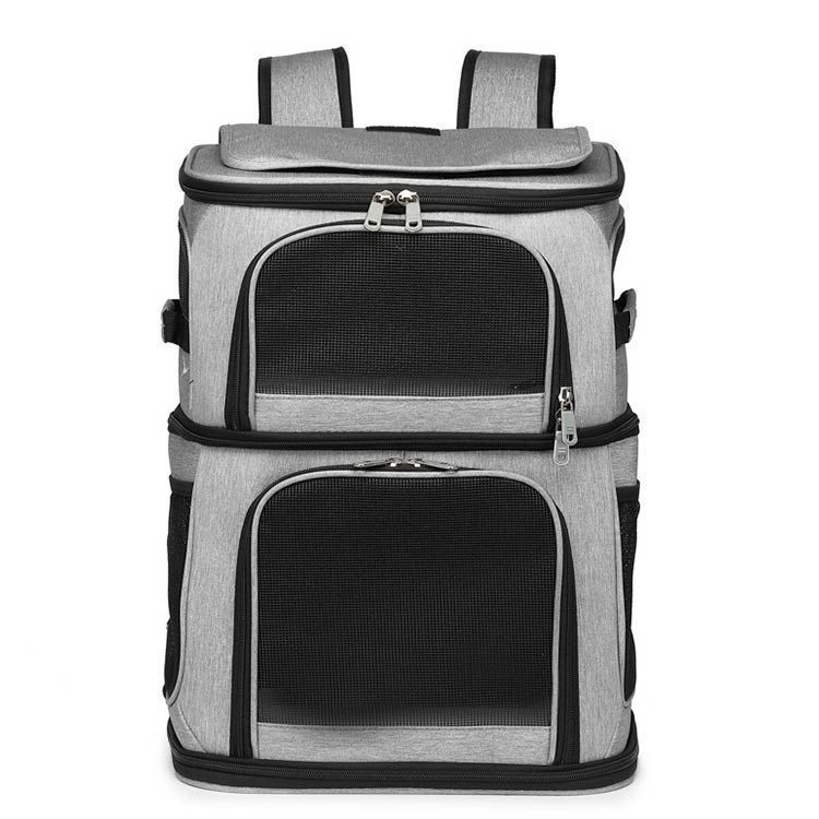 ペティオ ADD.MATE】ハグムー ドッグリュックキャリーM グレー 1個