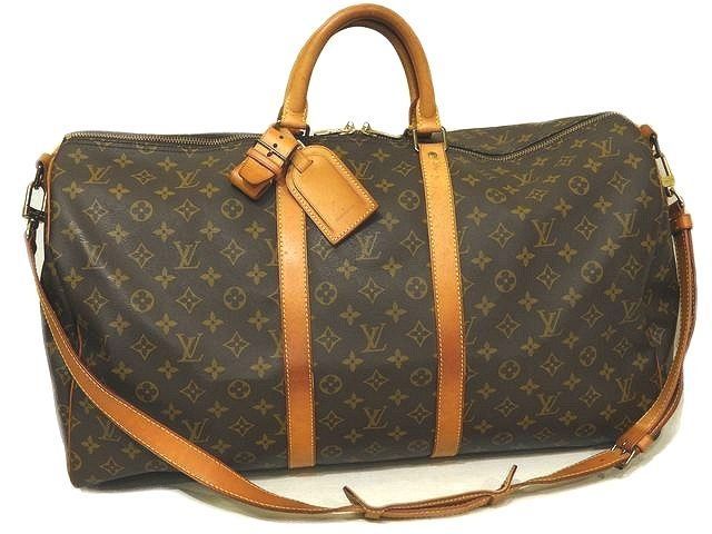 LOUIS VUITTON ヴィトン キーポル55 バンドリエール 2WAY