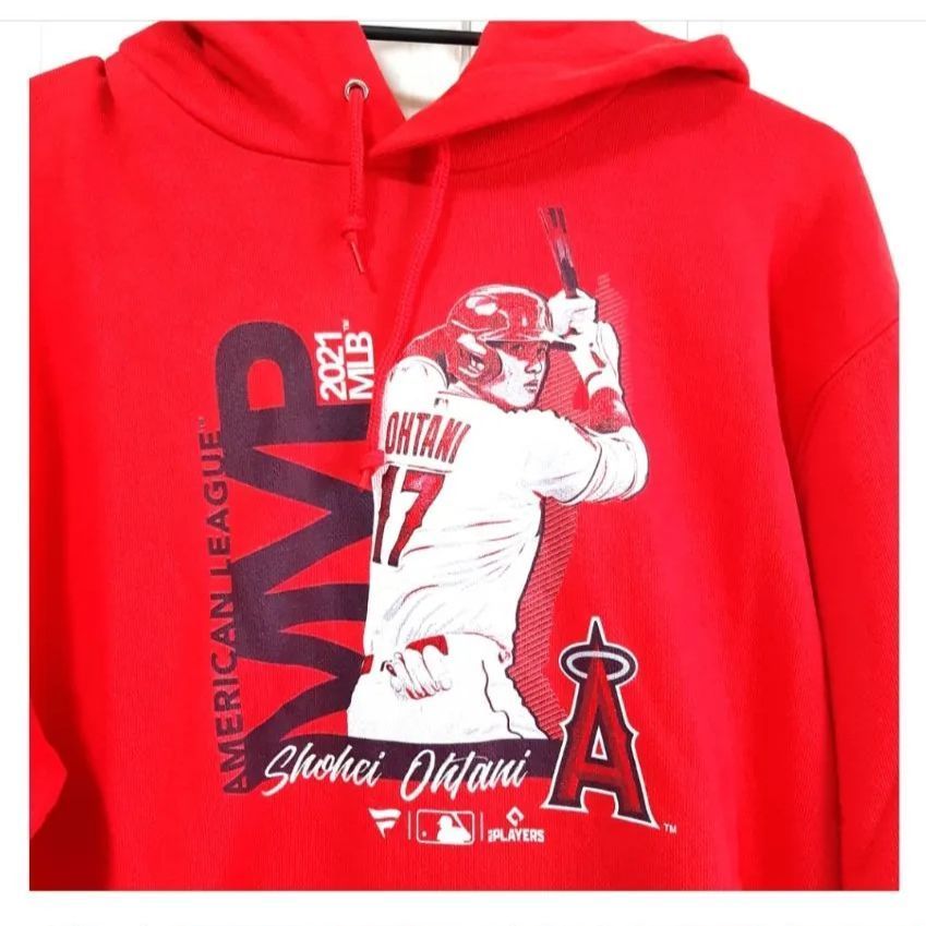 新品タグ付き大谷翔平選手エンゼルス時代　パーカーLサイズ 新品タグ付き大谷翔平選手エンゼルス時代 パーカーLサイズ