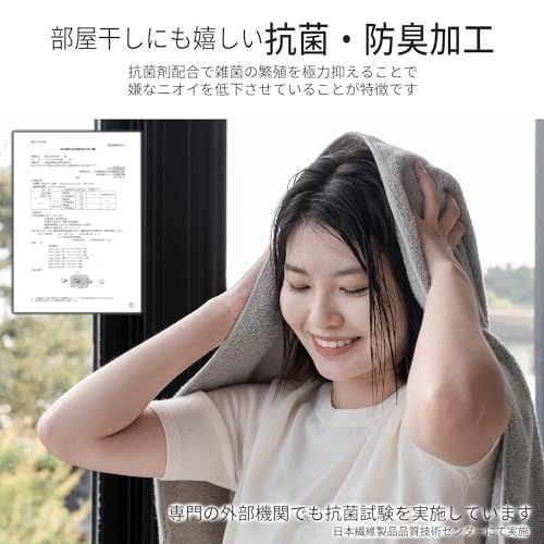 【匿名配送】 フェイスタオル（4枚）_ブルー AIFY フェイスタオル ホテル仕様 ふかふか ソフト やわらか 柔らか肌触り 高速吸水 綿 耐久性 毛羽落ち少な
