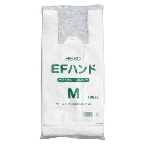 クーポン配布中-スーパー 対象 まとめ レジ袋 シモジマ ＨＥＩＫＯ ＥＦハンド 006645923 4901755259100 ●寸法 縦４３０×横２１５×マチ１２５ｍｍ●厚 ０．０１２ｍｍ 1個 ×40セット
