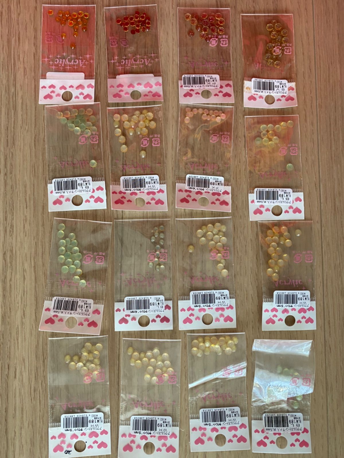 在庫セール アクリルストーン 70袋まとめて売り - メルカリ