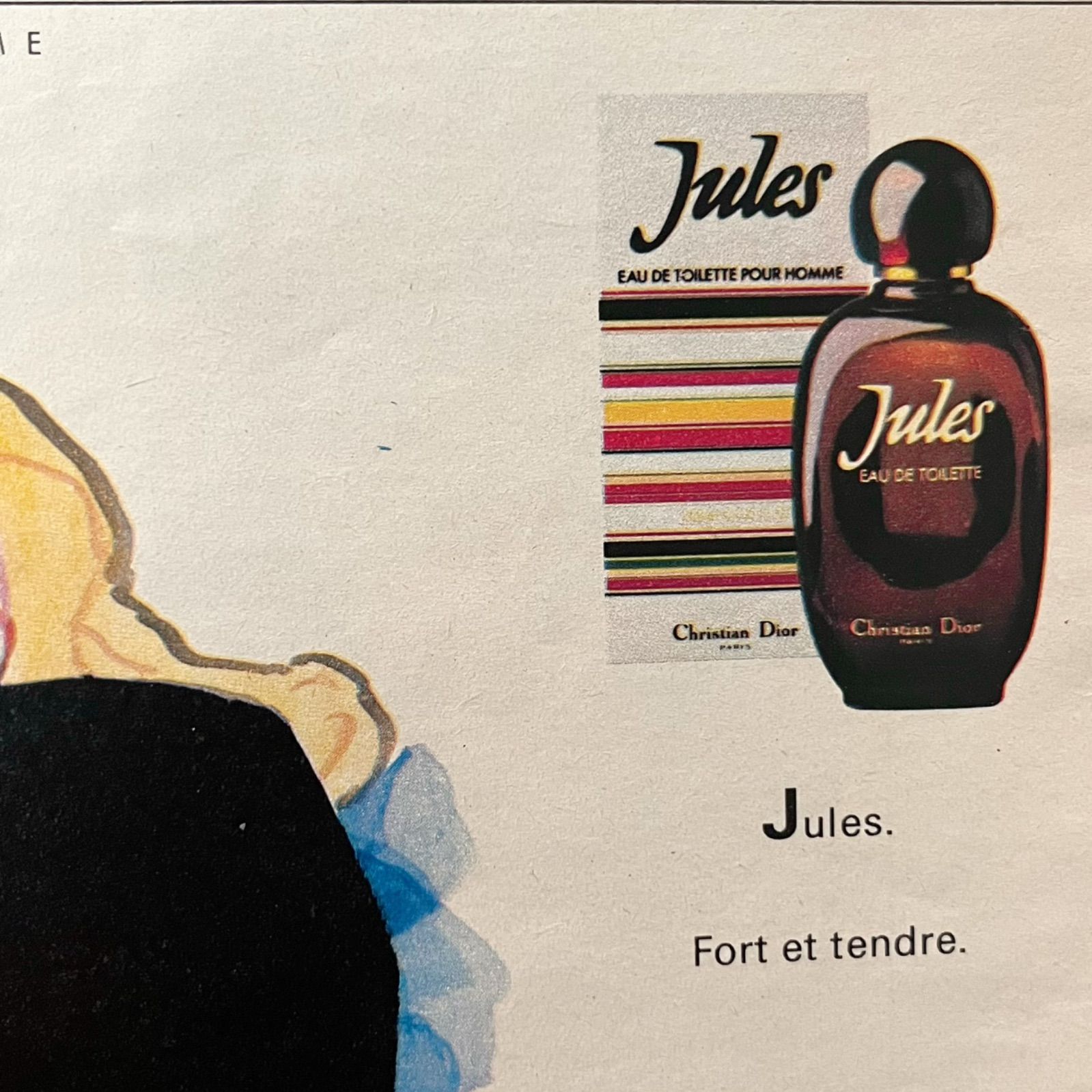 1984 広告＞ Rene Gruau Christian Dior ルネ グリュオ ディオール