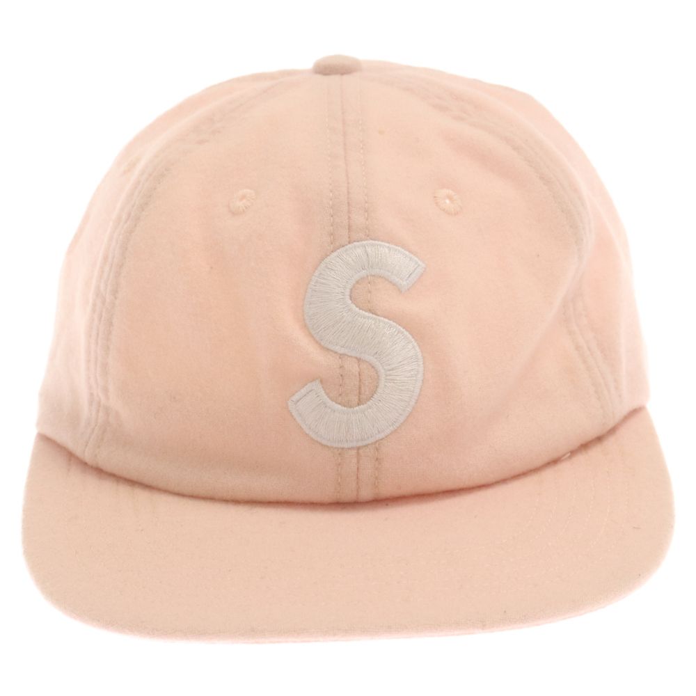 SUPREME (シュプリーム) 15SS S Logo 6Panel Cap エスロゴ 6パネル キャップ 帽子 ピンク - メルカリ