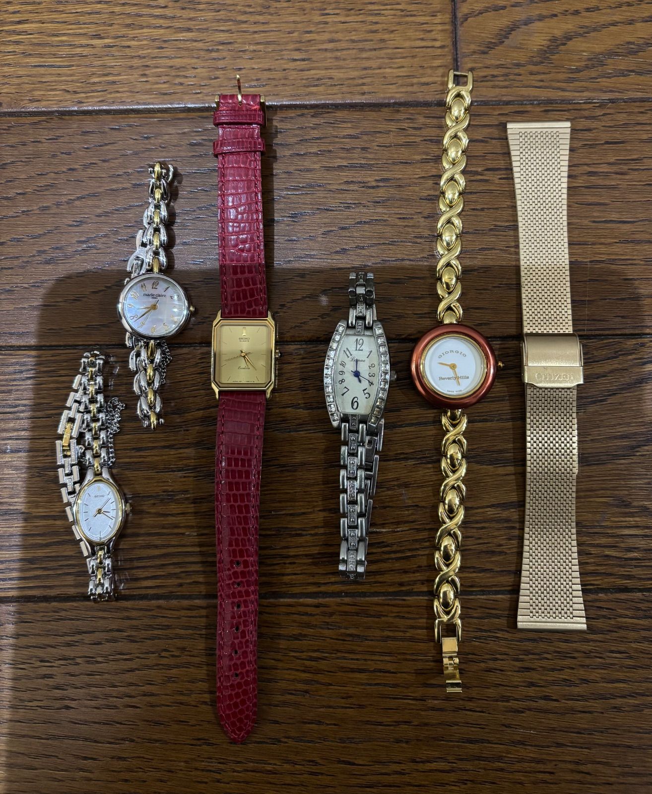腕時計 時計 6点 ジャンク品 まとめ売り 色々 セット売り レディース 