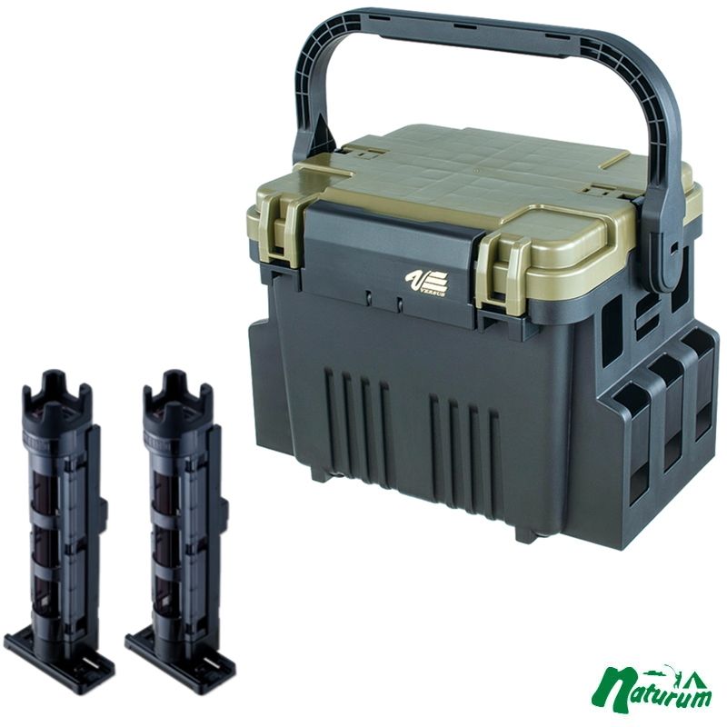 メイホウ MEIHO 明邦 ランガンシステム VS-7080N×ロッドスタンド BM-250 Light な3セット クリアブラック×ブラック