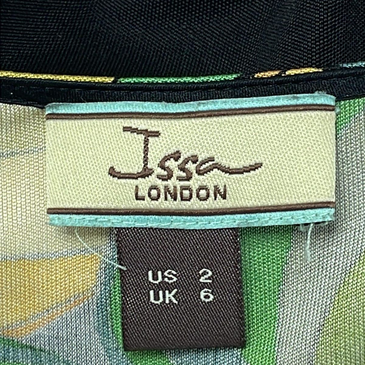 【美品】ISSA london ニットワンピース　Sサイズ Issa London - ISSA(イッサロンドン) ワンピース サイズUS 4