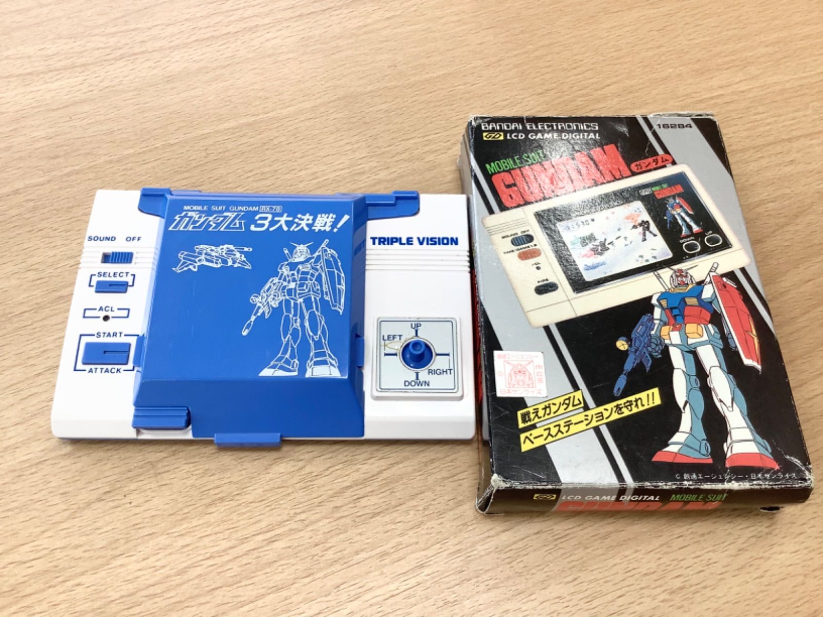 ゲームウォッチ BANDAI LSI GAME ガンダム3大決戦！ ファッ