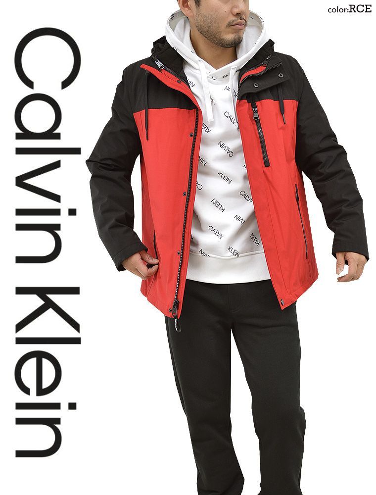 CALVIN KLEIN カルバン・クライン ライナー付3WAY中綿ジャケット ...