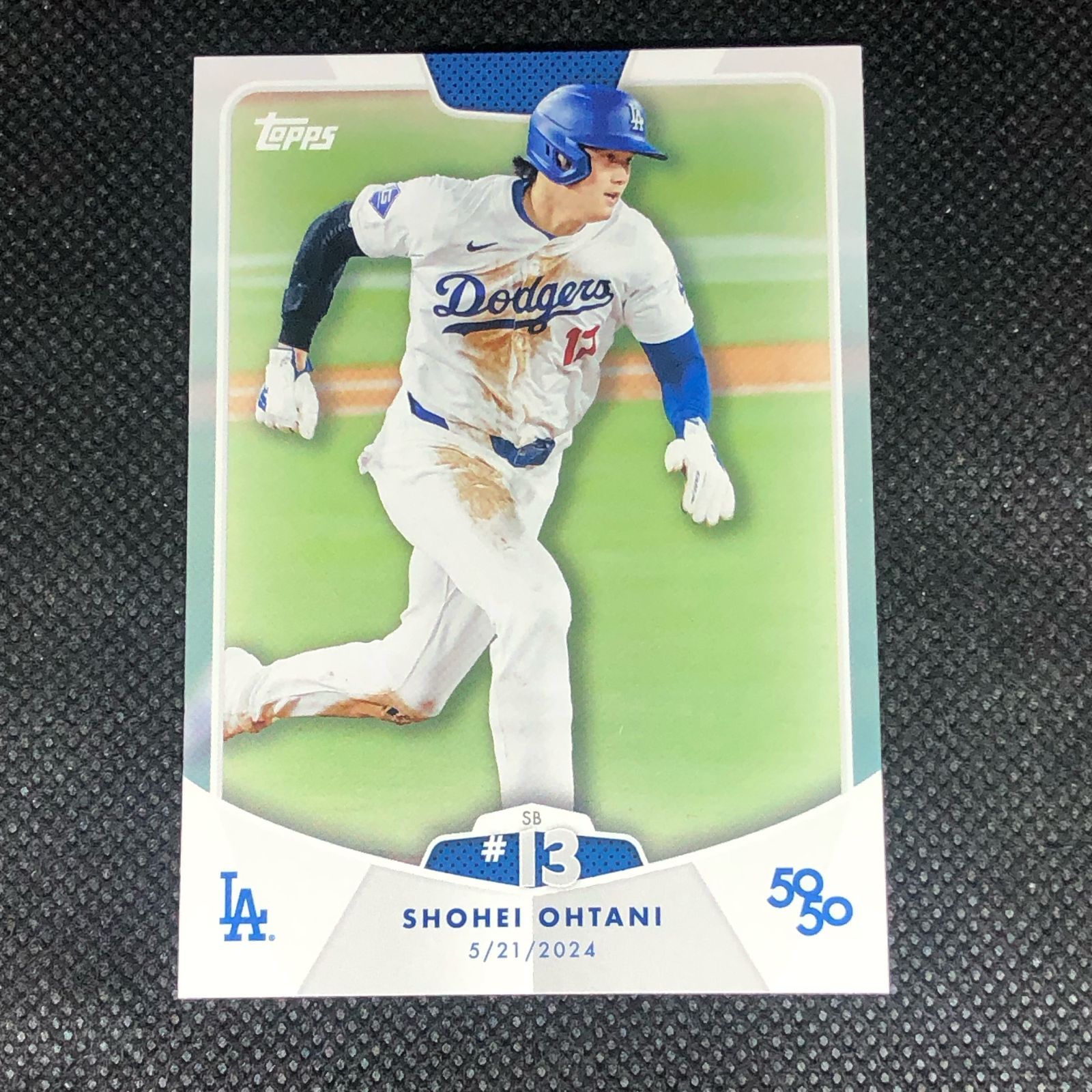 大谷翔平 / Shohei Ohtani 2024 Topps 50/50 ベースカード#26 SB #13 
