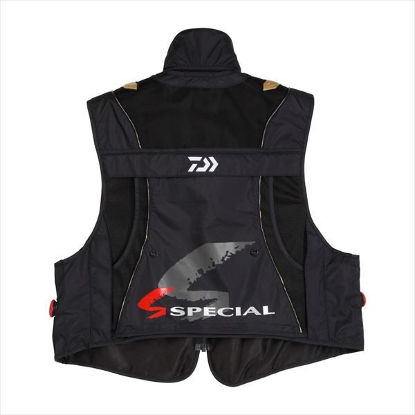 DAIWA　ダイワ　フィッシングベスト　ショートメッシュ　黒　DV-3103 DAIWA ダイワ フィッシングベスト ショートメッシュ 黒 DV-3103