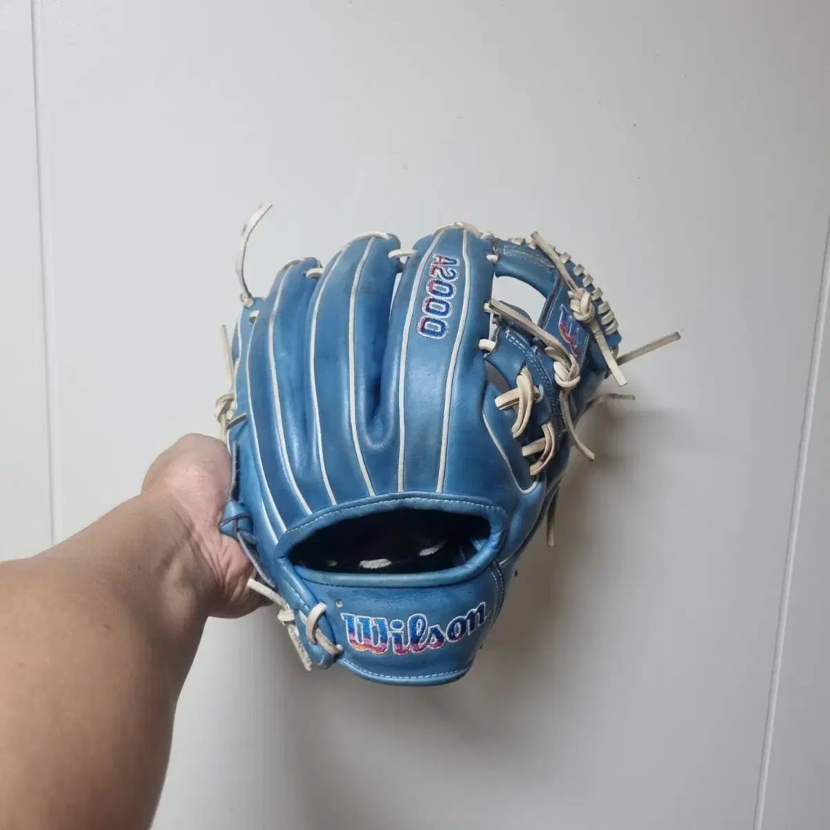 ウィルソン ( Wilson ) A2000 ブルー Wilson A2000 青/黄色 硬式
