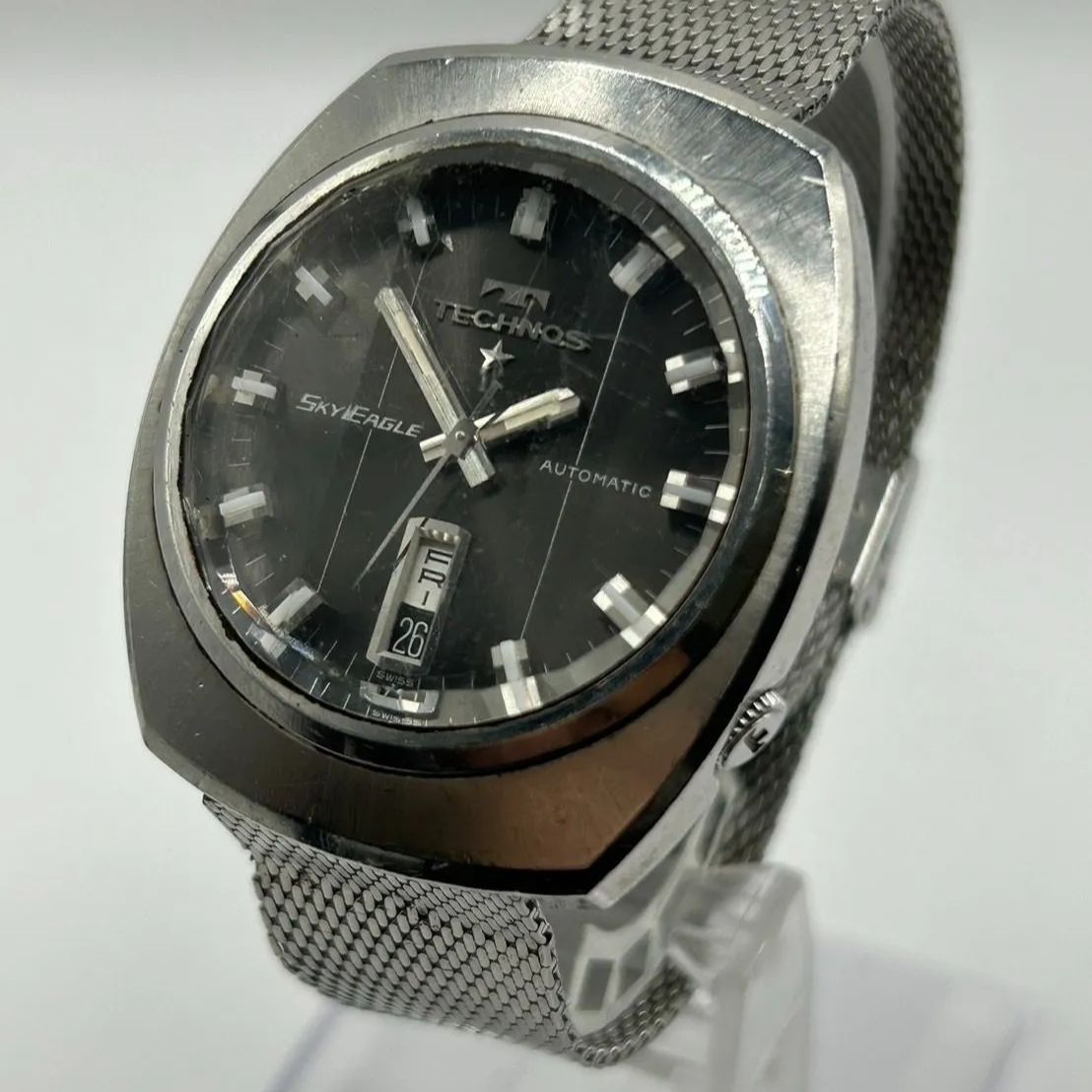 自動巻き TECHNOS テクノス 腕時計 T4A1123 動作確認済みの通販はau 