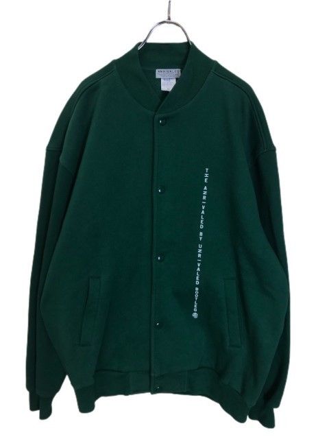 【中古】ANRIVALED  アンライバルド スウェット スナップジャケット グリーン XL 44813387