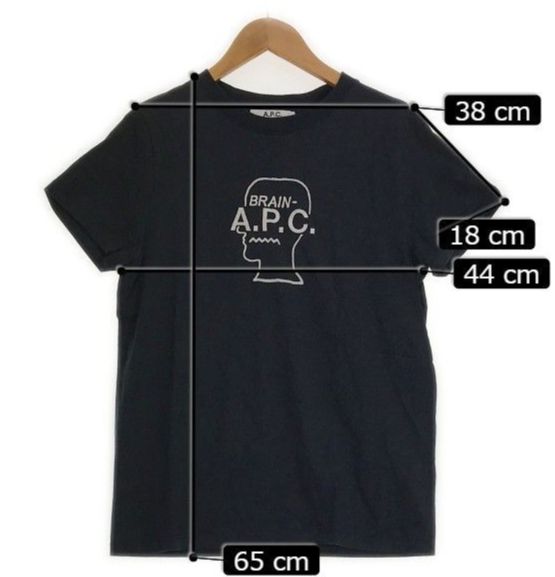 A.P.C×BRAINDEAD アーペーセー ブレインデッド Tシャツ□ - メルカリ