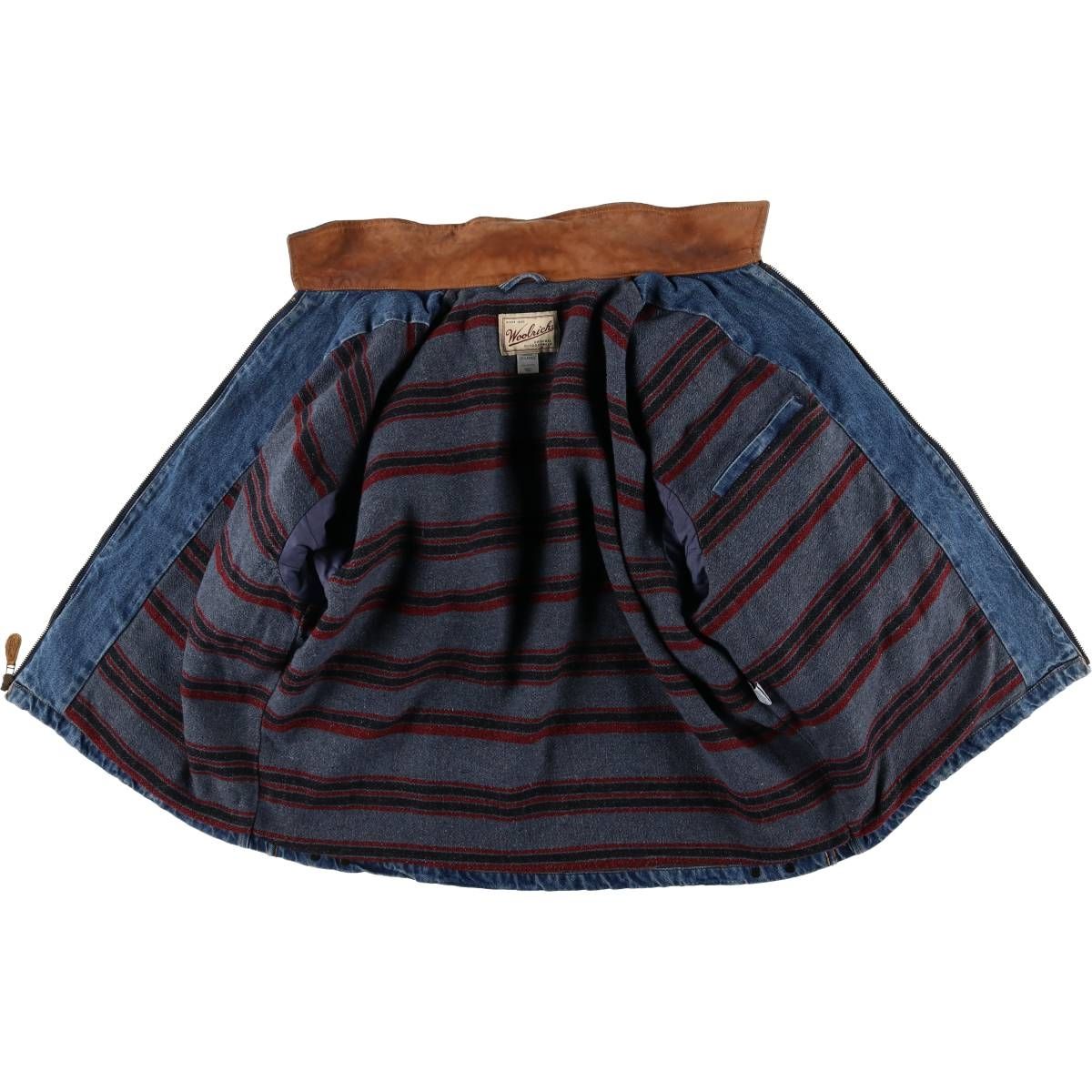 古着 90~00年代 ウールリッチ WOOLRICH デニムジャケット メンズXXL