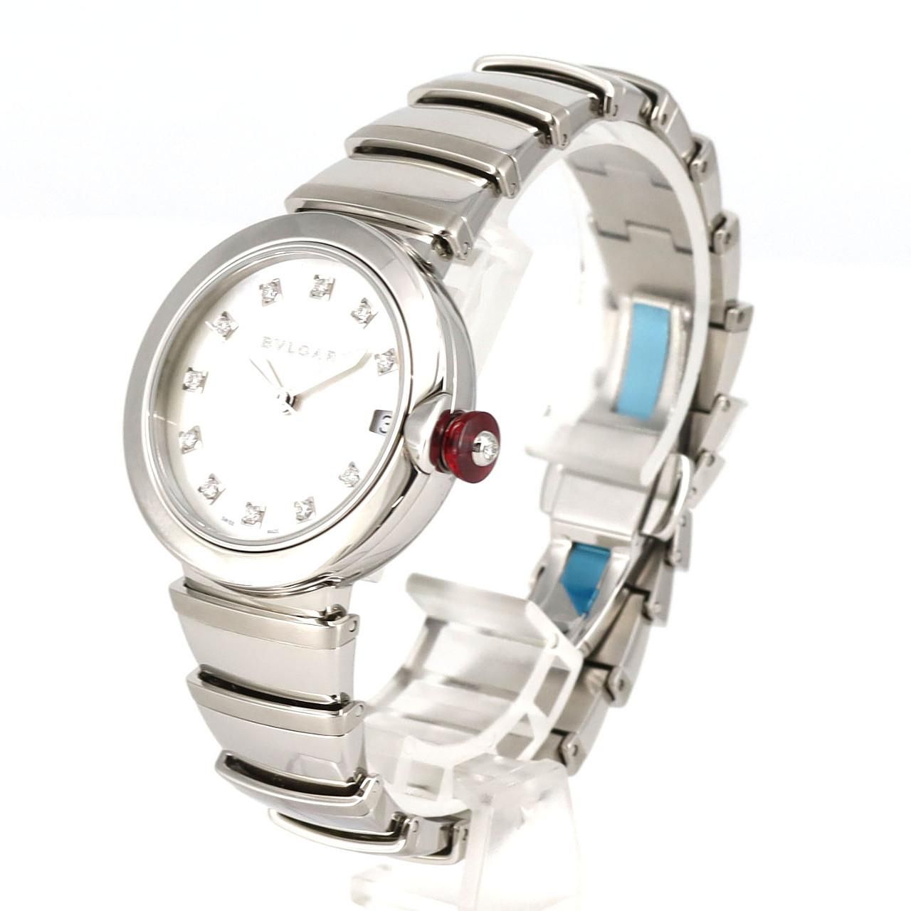 ブルガリ ルチェア･11P 102199 LU33S LU33WSSD 11 SS 自動巻