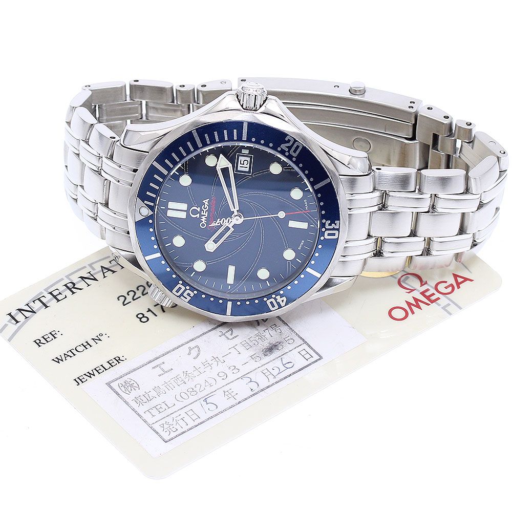 オメガ　シーマスター300　007　2226.80　ジェームスボンド　腕時計　メンズ　OMEGA ◆3111/藤枝インター店 オメガ OMEGA 2226.80 シーマスター300 007 ジェームズボンド デイト