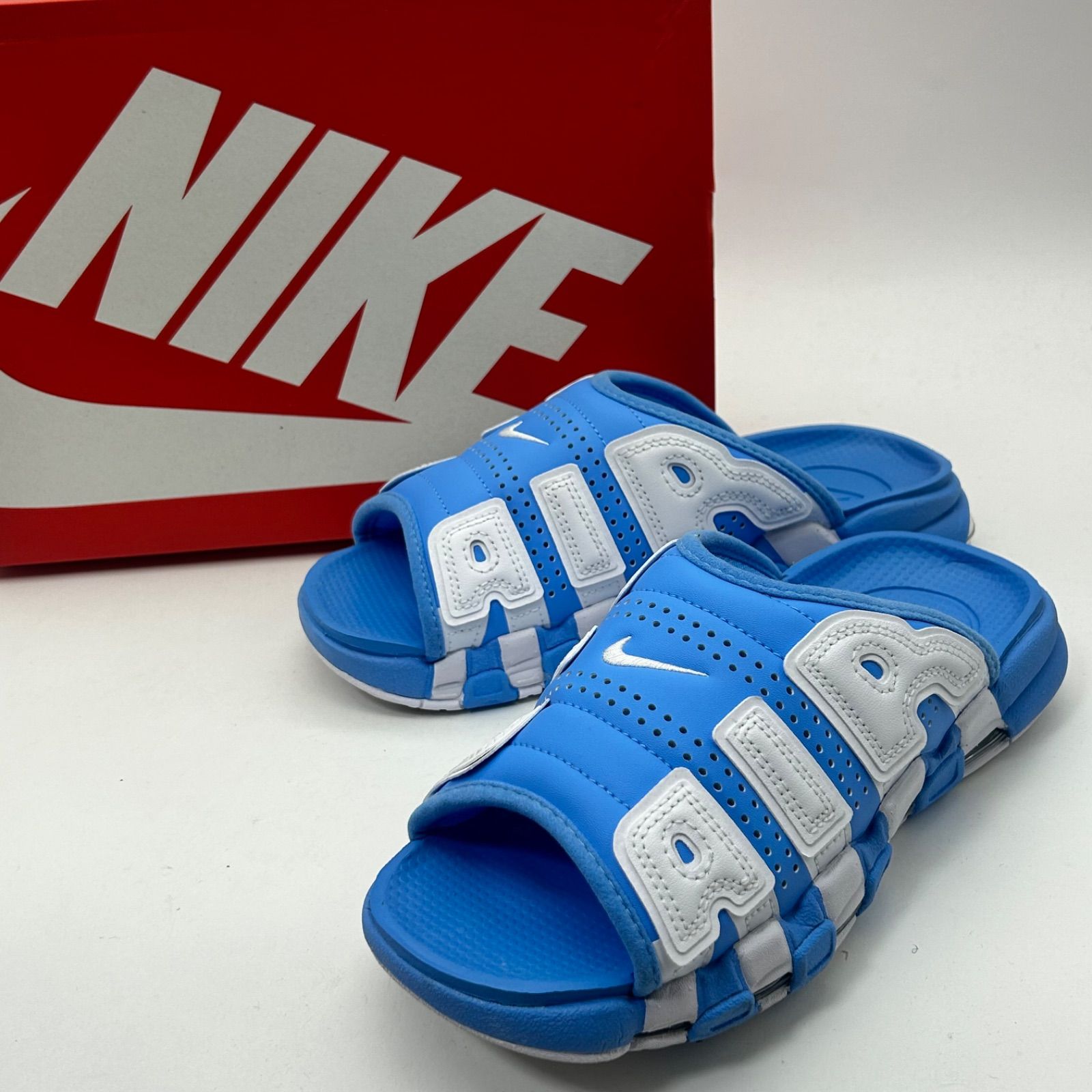 美品】Nike Air More Uptempo Slide 