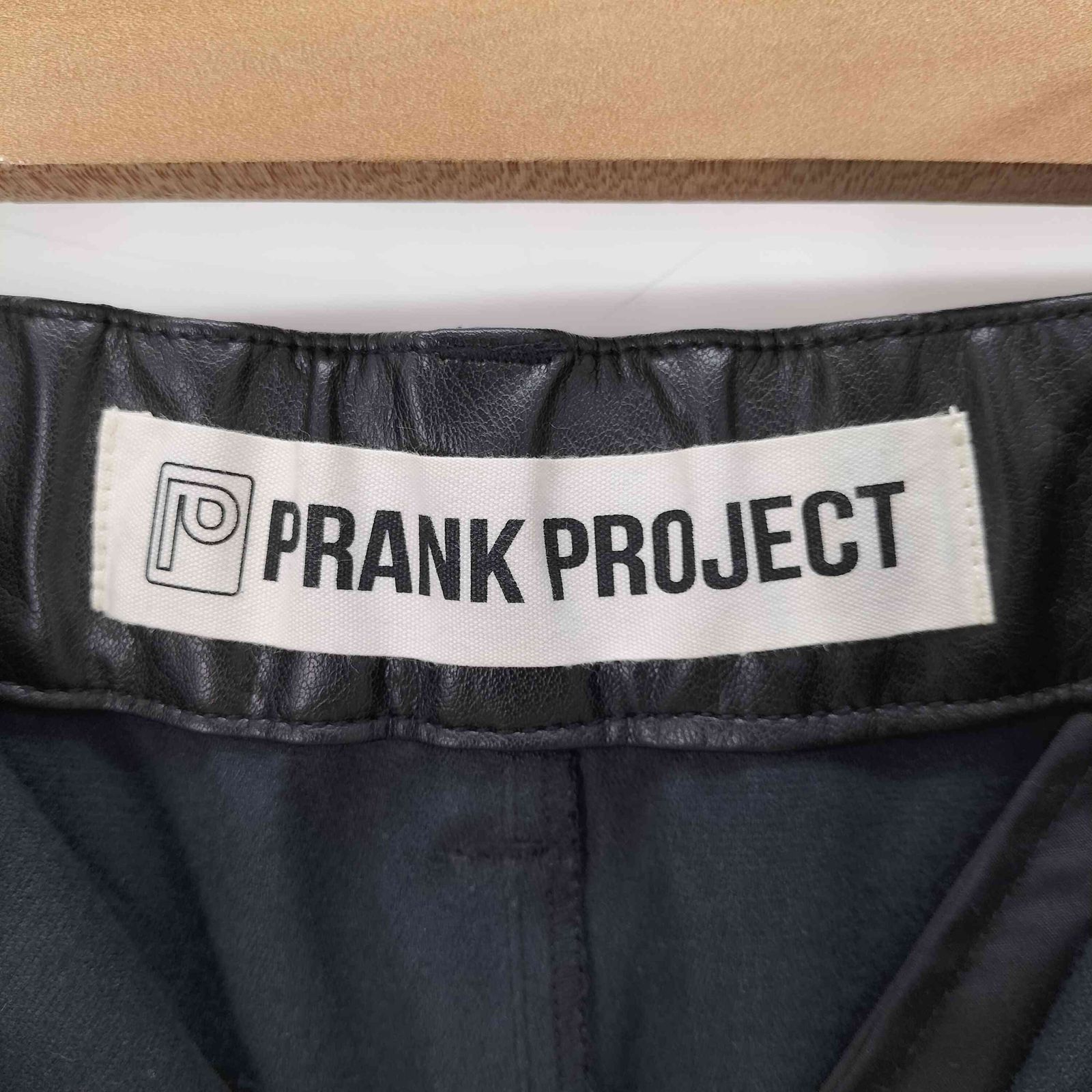 プランクプロジェクト PRANK PROJECT Leather Cargo Shorts