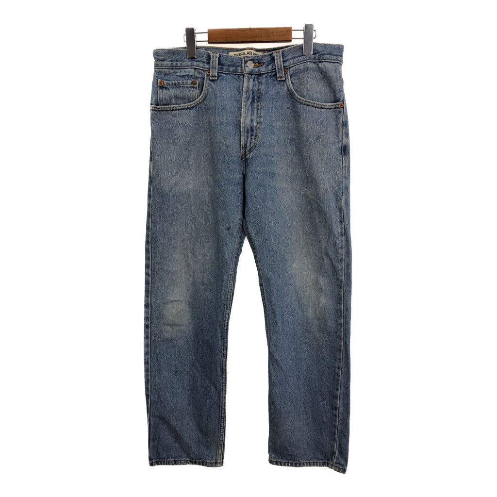 Levi's リーバイス 505 デニムパンツ ブルー (メンズ W32 L30) 中古 古着 S1241
