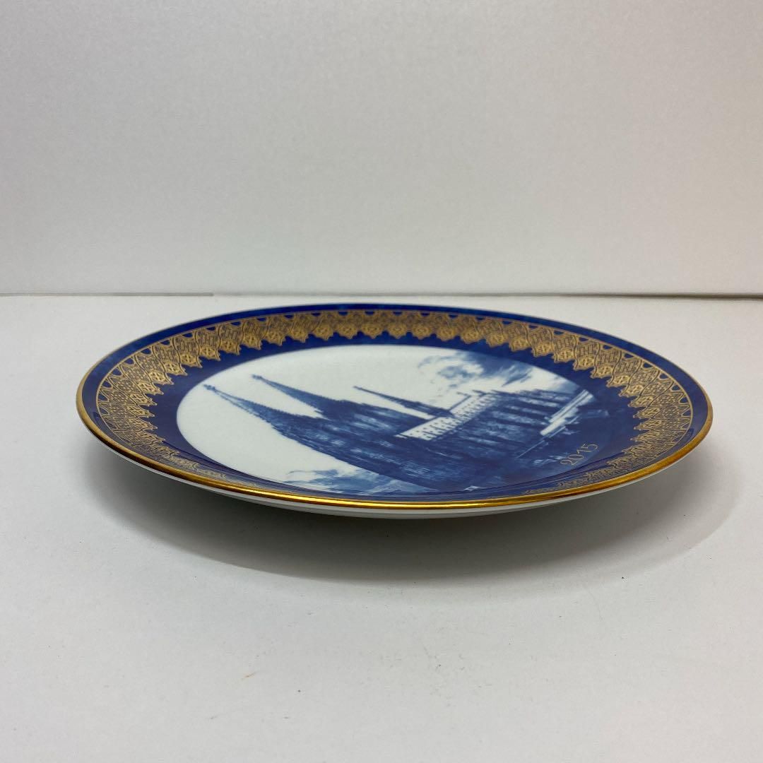 ☆洋3 マイセン イヤープレート2015 ケルン大聖堂 幅約27