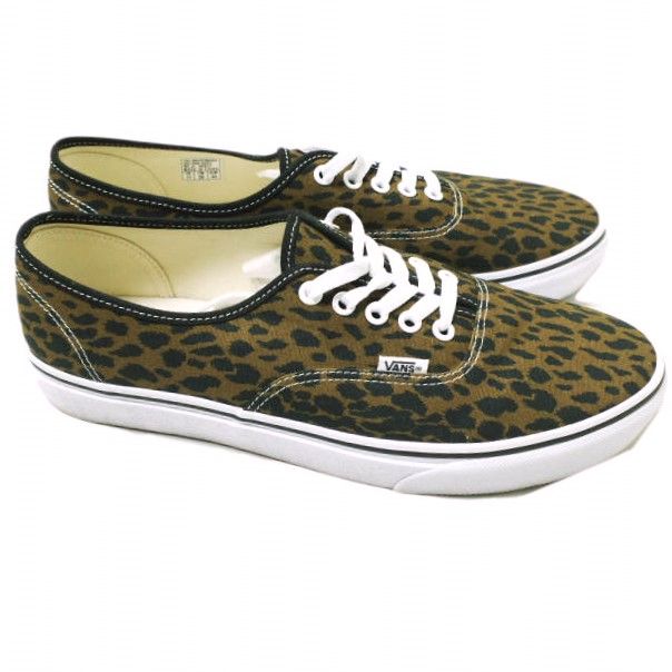 WACKO MARIA x VANS ワコマリア バンズ 23AW 別注 V44 AUTHENTIC レオパード オーセンティック 667569-0002 US11(29cm) BROWN スニーカー シューズ s18657 VANS x WACKO MARIA☆AUTHENTIC ワコマリアコラボ レオパード (VANS