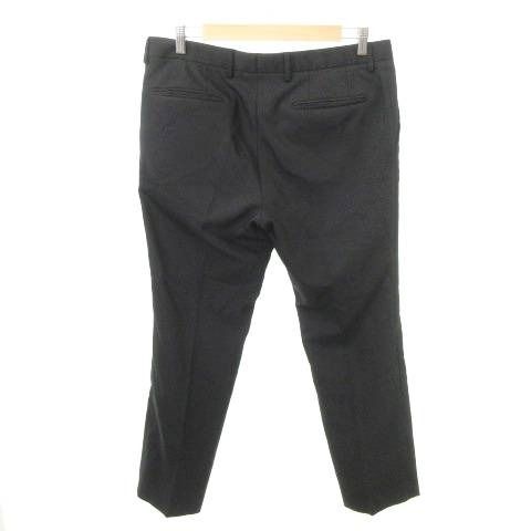 美品★HugoBoss/ダークグレースラックス ヒューゴボス HUGO BOSS パンツ スラックス センタープレス 無地