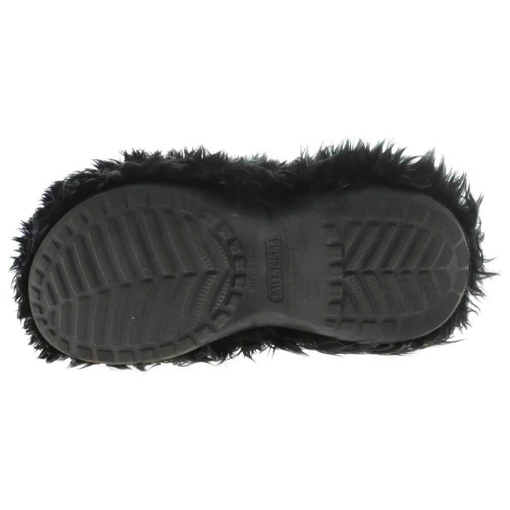 [BALENCIAGA] クロックス フェイク ファー ミュール ☆送料込☆ Crocs™ ミュール フェイクファー