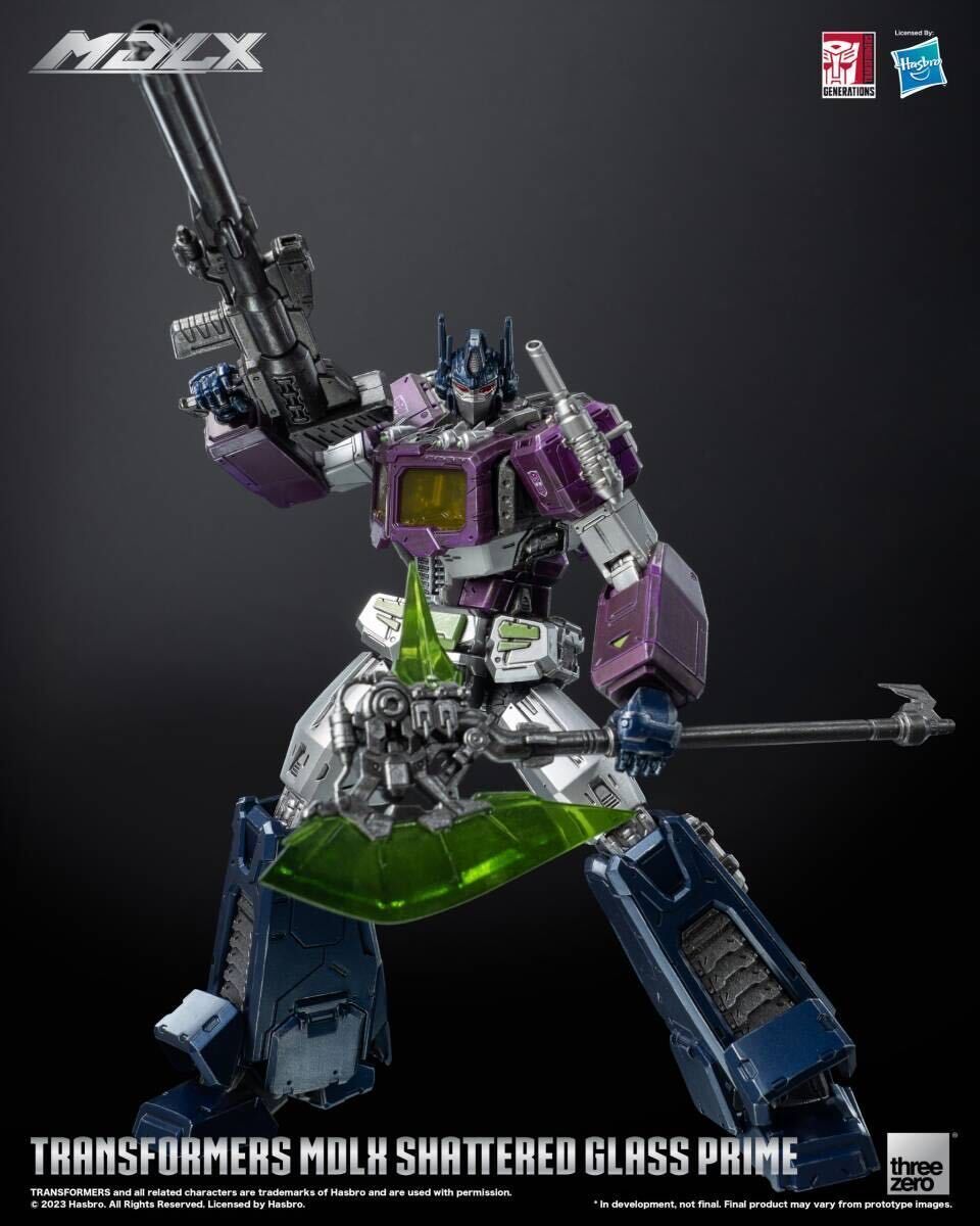 Threezero MDLX シャッタード・グラス・オプティマスプライム