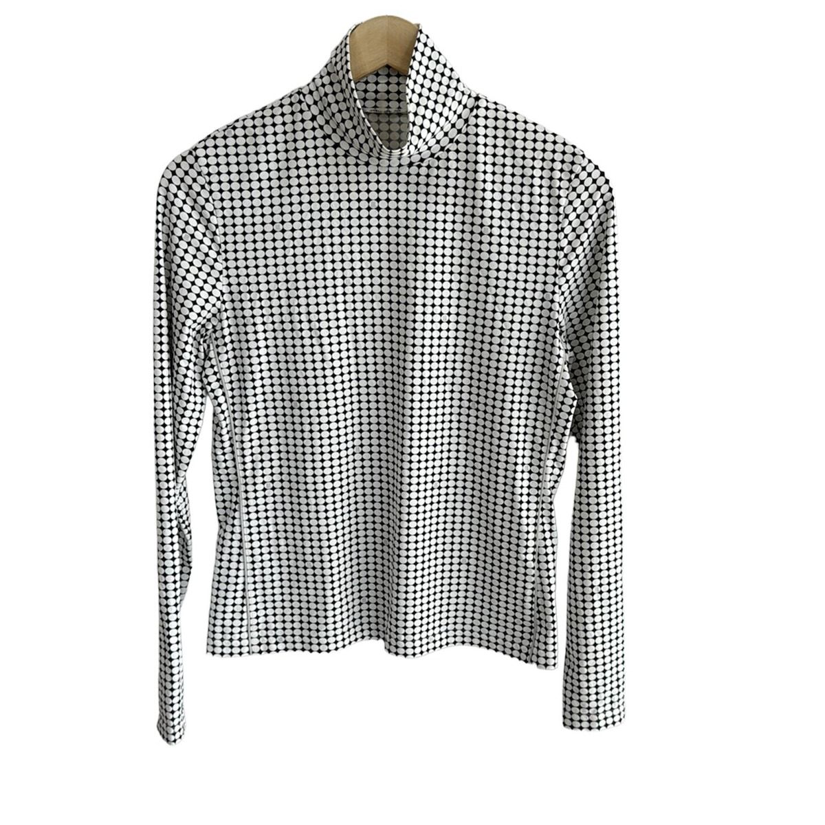 LANVIN SPORT ハイネック長袖シャツ【ストレッチ】 -デサント