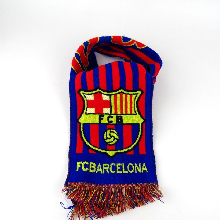 FC バルセロナ グッズ マフラー＆財布 FCバルセロナ オフィシャル マフラー Split | サッカーショップ
