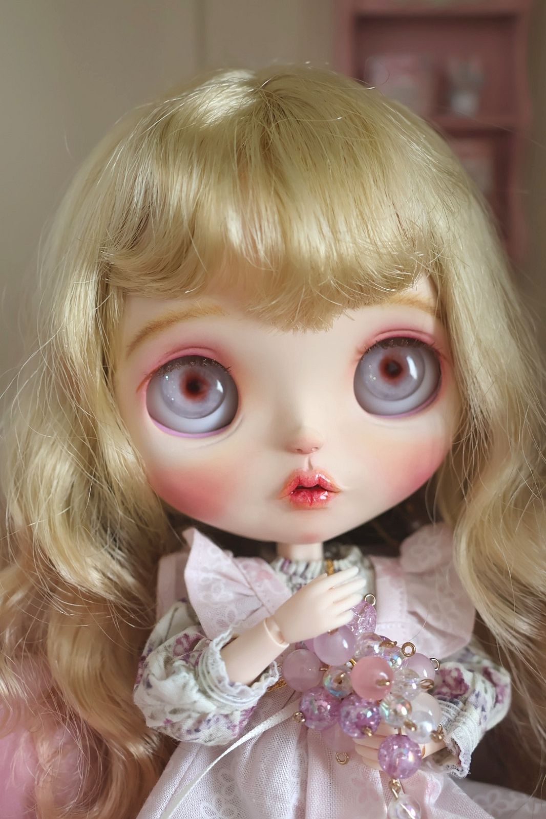 カスタムブライス クリーミーチェリースイートハート スノウ肌風 グラデーションヘア アウトフィット付き パテ盛り WWW_STEELWINDOWSANDDOORS_COM