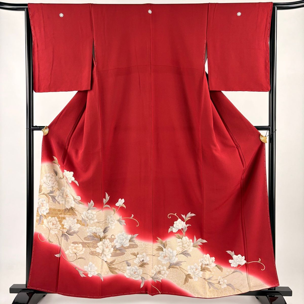 刺繍色留袖［単衣］【裄 約67cm　身丈163cm】　正絹未使用 000000047851_2XqcUxU.jpg