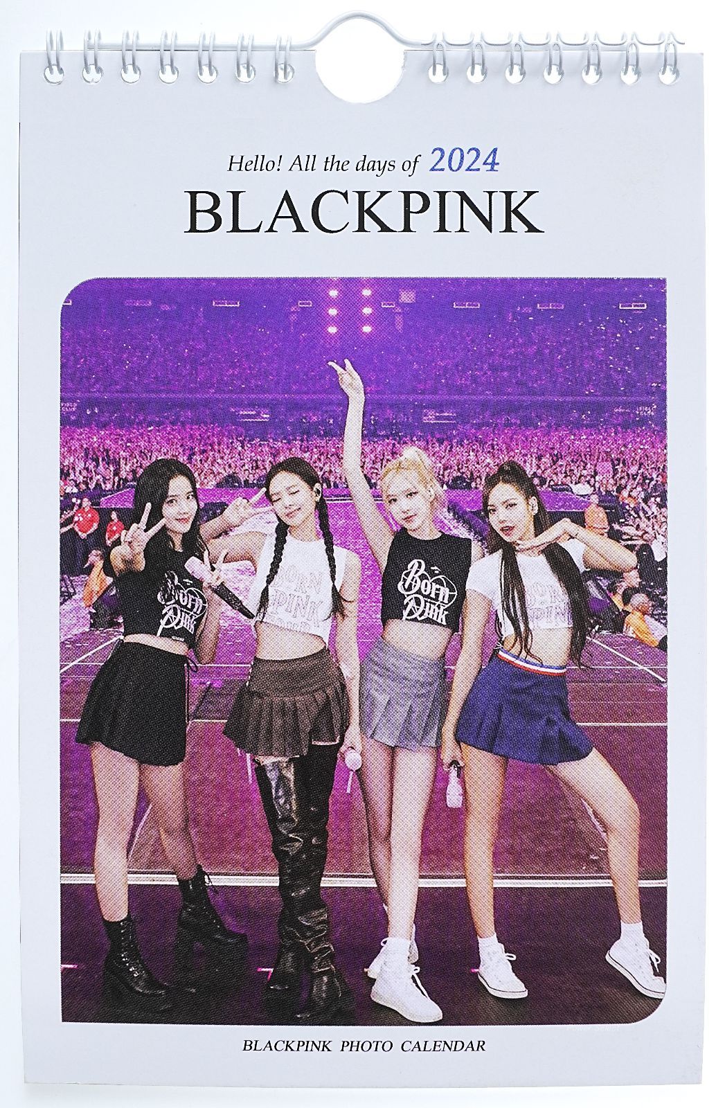 BLACKPINK ブラックピンク グッズ ミニ 壁掛け カレンダー 2024年 写真集 カレンダー K-POP - メルカリ