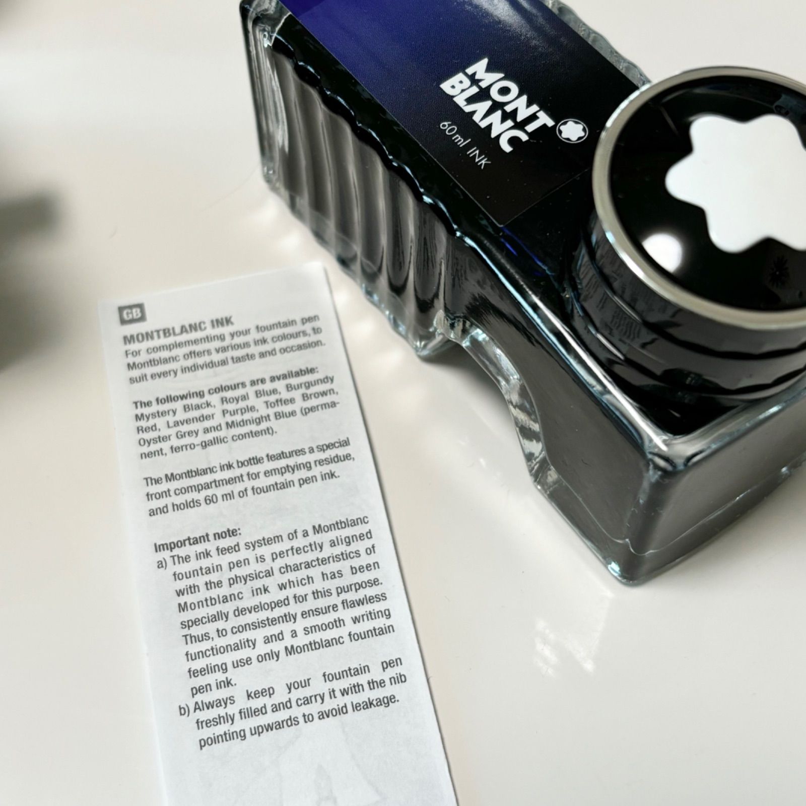 送料無料】Mont Blanc/モンブラン/インク/60ml/ボトルインク