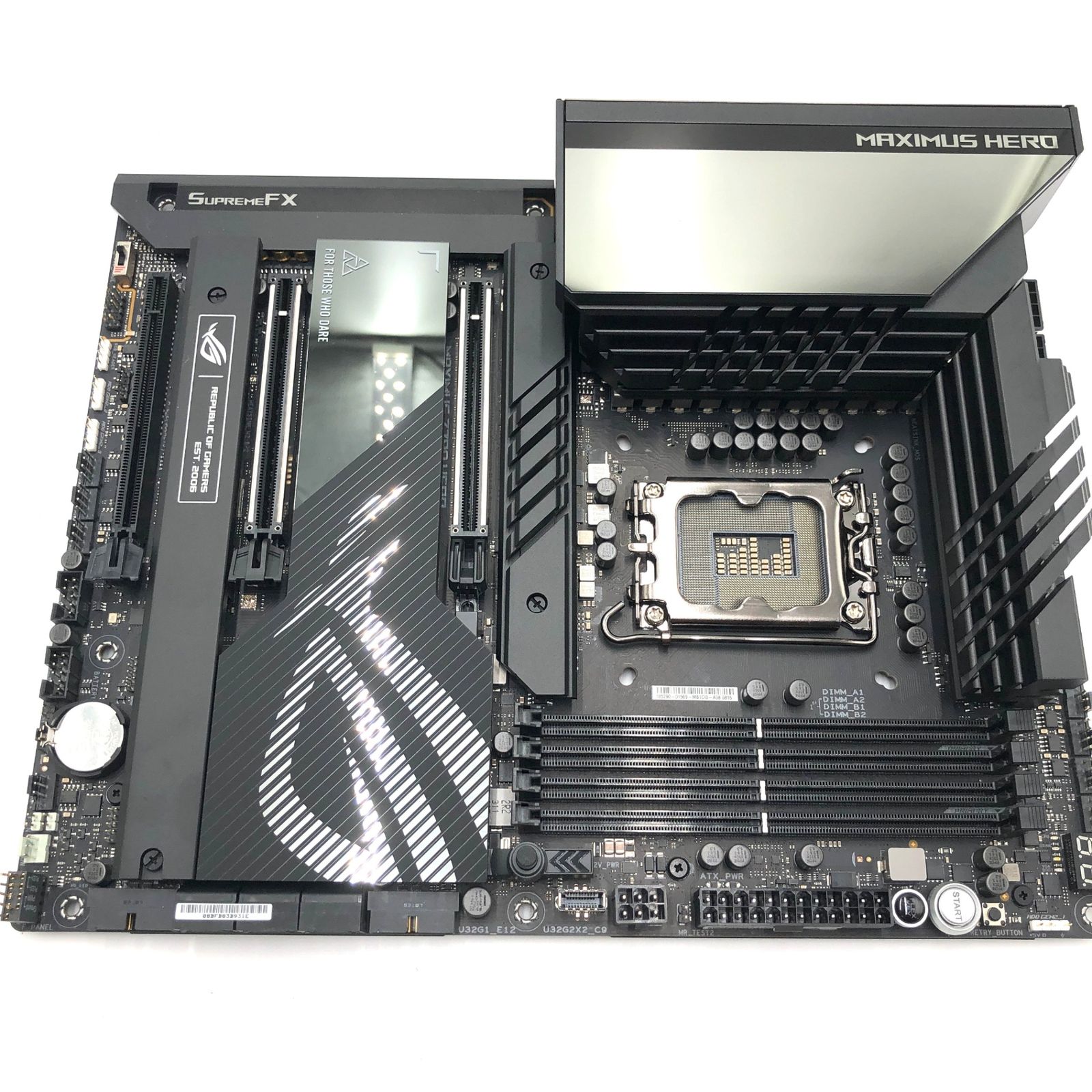 ASUS ROG MAXIMUS Z790 HERO intel 第14・13・12世代 CPU対応 LGA1700 Z790 搭載 DDR5 ATX  マザーボード/国内正規代理店品 - メルカリ