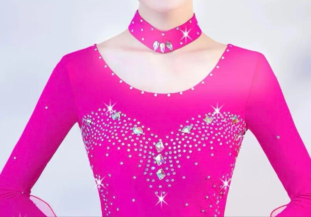 フロート付きスタンダードドレス✨デモにも発表会にも最適 新品未使用 フロート付きスタンダードドレス デモにも発表会にも最適