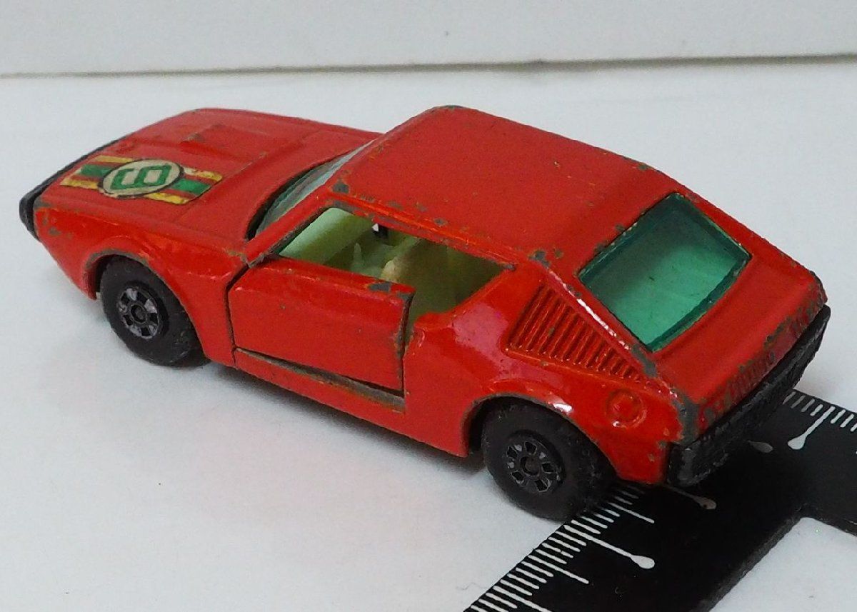 Matchbox Superfast No.62【Renault 17 TL ルノー ピラー折右ドア欠 橙オレンジ】ミニカー トミカサイズ マッチボックス【ジャンク】送料込