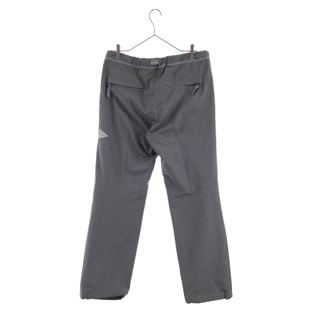 アンドワンダー ストレッチロゴパンツ アンドワンダー ストレッチロゴパンツ