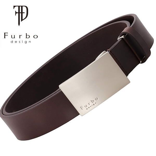 ブラウンレザー ベルト シンプルデザイン DIESELブラウン レザーベルト