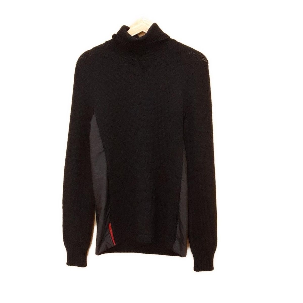 PRADA sports プラダスポーツ ハイネック フリース カットソー 8c2fe588c29728f13a58481993242e