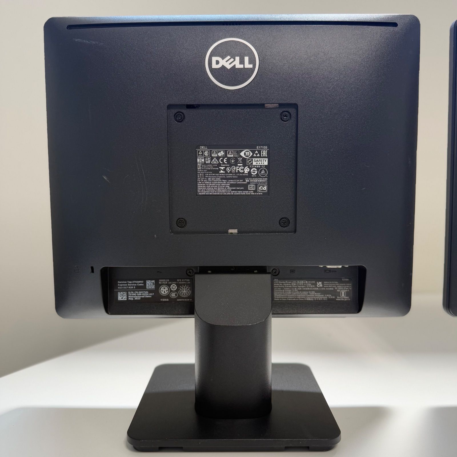 3台セット価格‼】 Dell E1715S 17インチモニター デル製 サブ