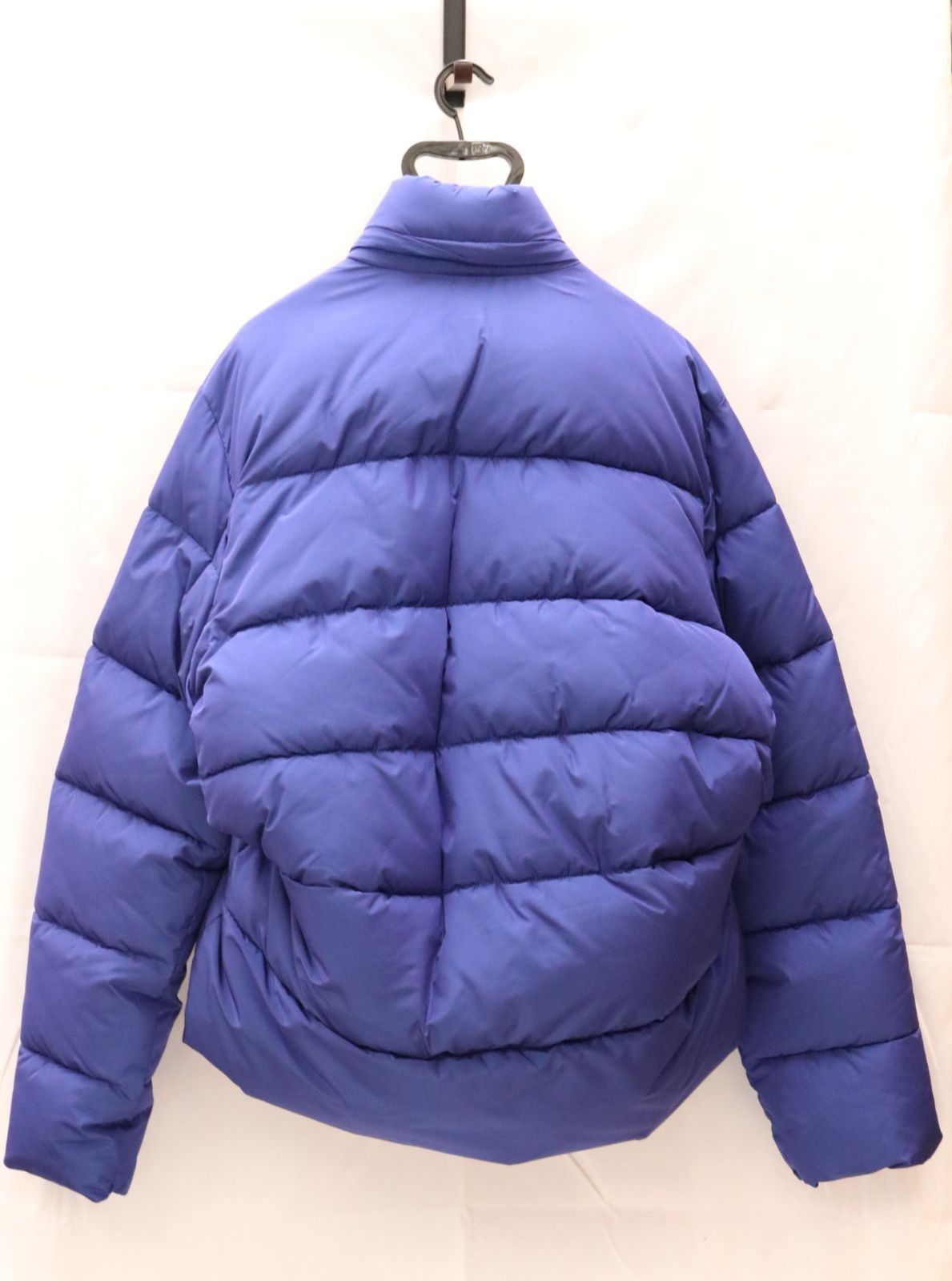 未使用品 BALENCIAGA バレンシアガ 19SS C SHAPE PUFFER JACKET Cシェイプ 中綿 ダウンジャケット  ELECTRIC BLUE ブルー 青 46 - メルカリ