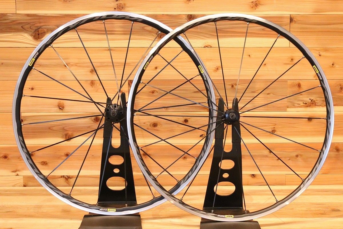 MAVIC AKSIUM 前後セットホイール シマノハブ